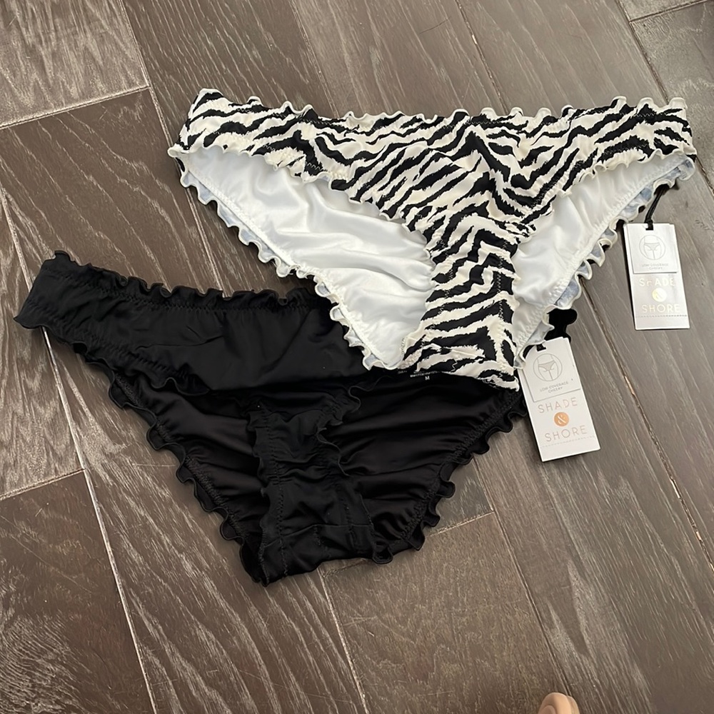 Shade and shore medium hipster bikini bottoms